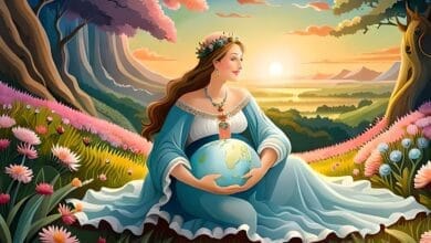 Toprak Ana ve Toplak İyesi 10 Toprak Ana türk mitolojisi