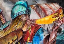 Gjallarhorn iskandinav mitolojisi