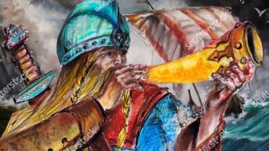 Gjallarhorn: Ragnaroku Başlatan Kıyametin Habercisi 22 Gjallarhorn iskandinav mitolojisi