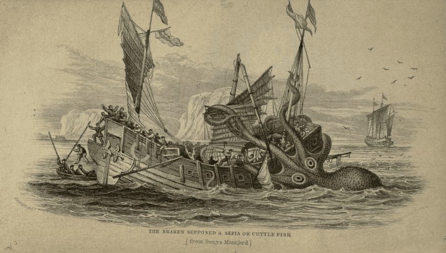 Cerberus ve Cehennem 14 Kraken: Efsanevi Deniz Canavarı yunan mitolojisi