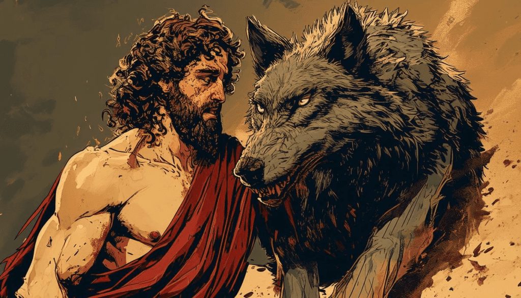 Cerberus ve Cehennem 13 Lycaon ilk kurt adam ve yunan mitolojisi