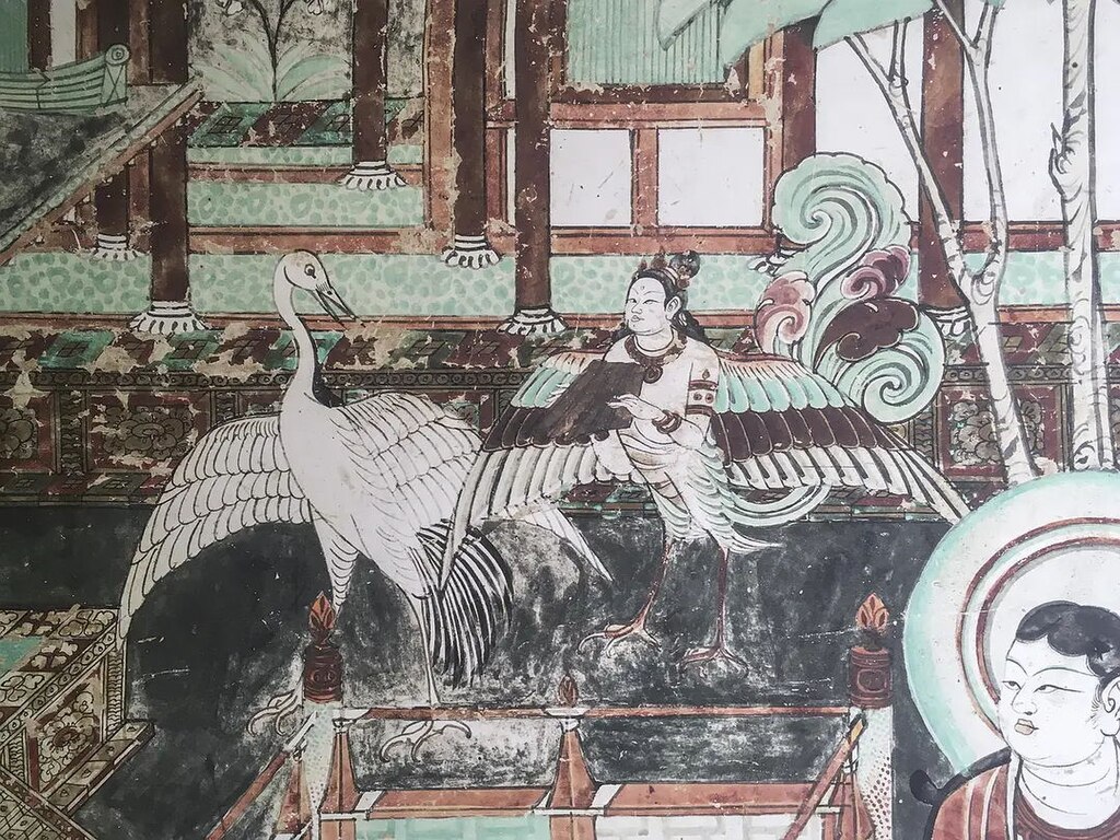 İnmyeonjo: Kore Mitolojisinde İnsan Yüzlü Kuşun Efsanesi 11 1024px Bird of Life 28E585B1E591BDE9B89F292C playing a panpipe